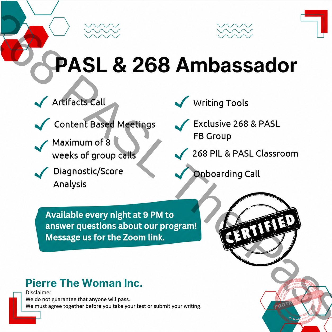 PASL & 268 Ambassador Combo