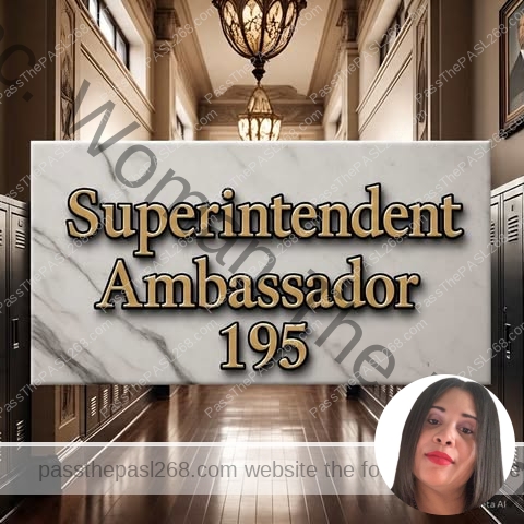 Superintendent Ambassador 195